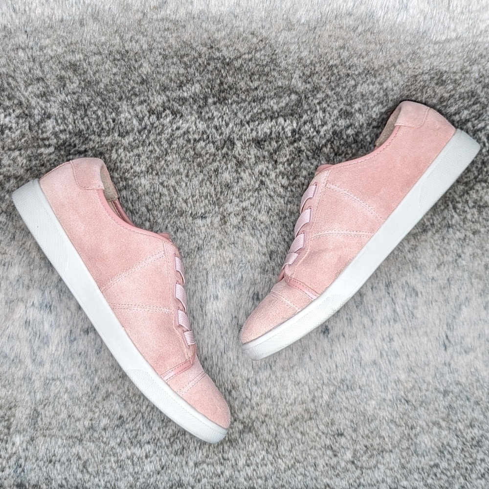 Vionic Jean Suede Slip On Sneaker Pink Women's 7 - Picture 10 of 13
